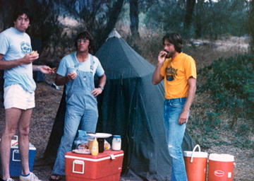 were these overalls and tee-shirts passed down to current AO guides?