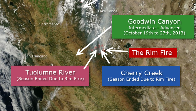 Tuolumne Rim Fire Update 2013