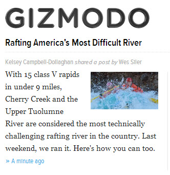 Gizmodo: Rafting America's Most Difficult River