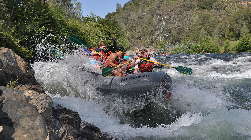 Bouncing Rock on the South Fork American River