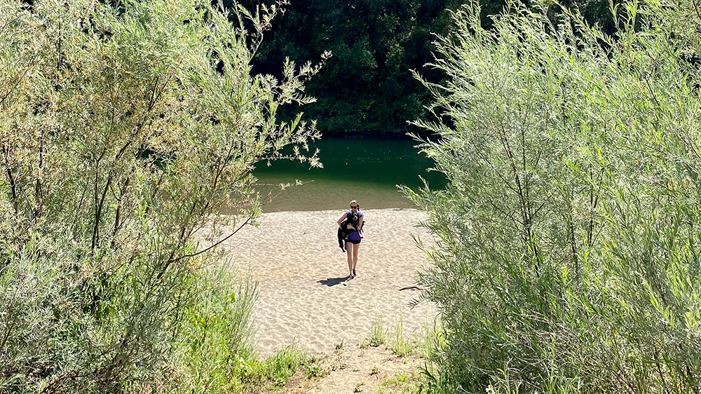 Secluded Beaches on the Middle Fork American