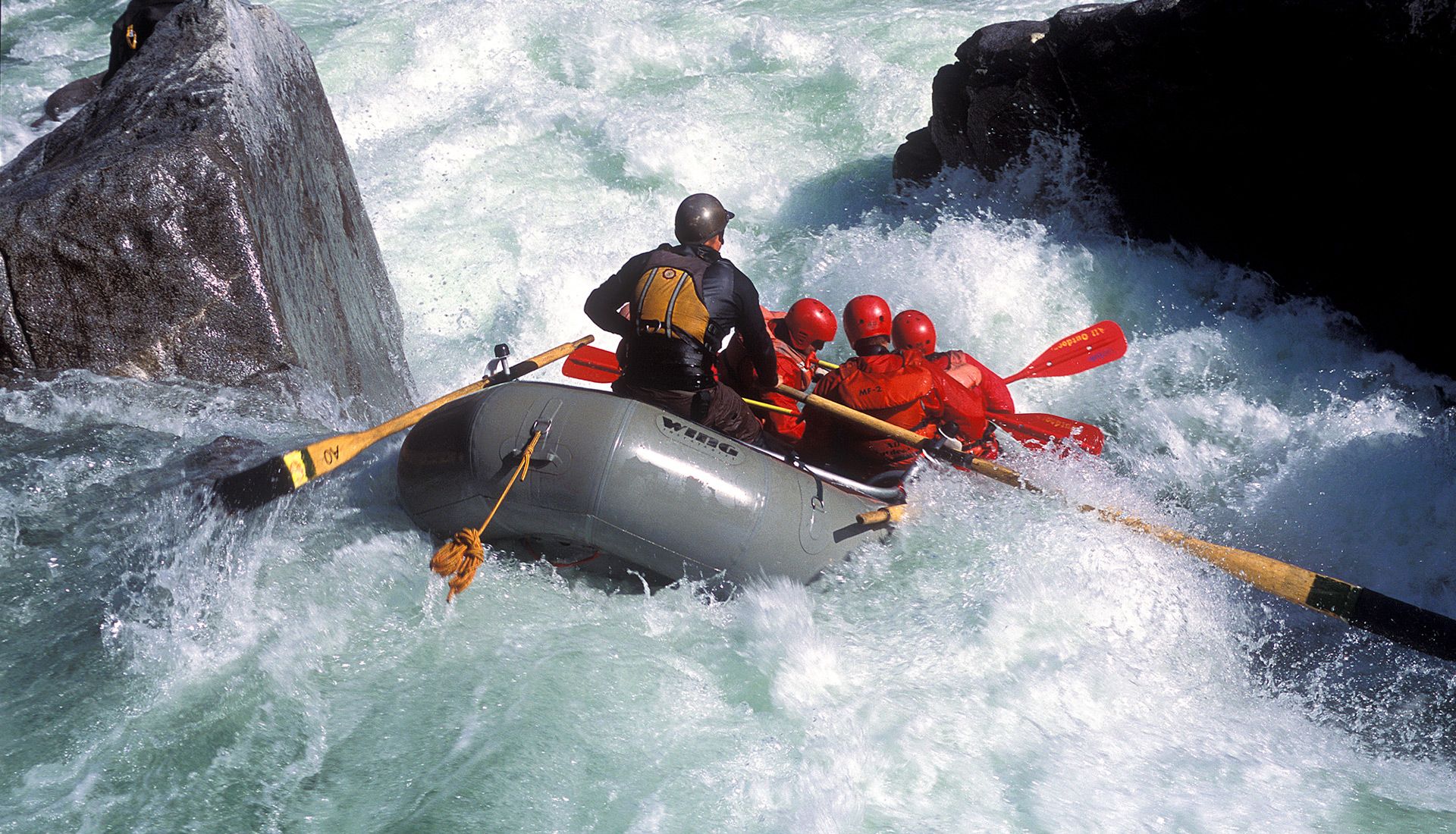 Cherry Creek Is The Most Difficult Rafting Trip in The US