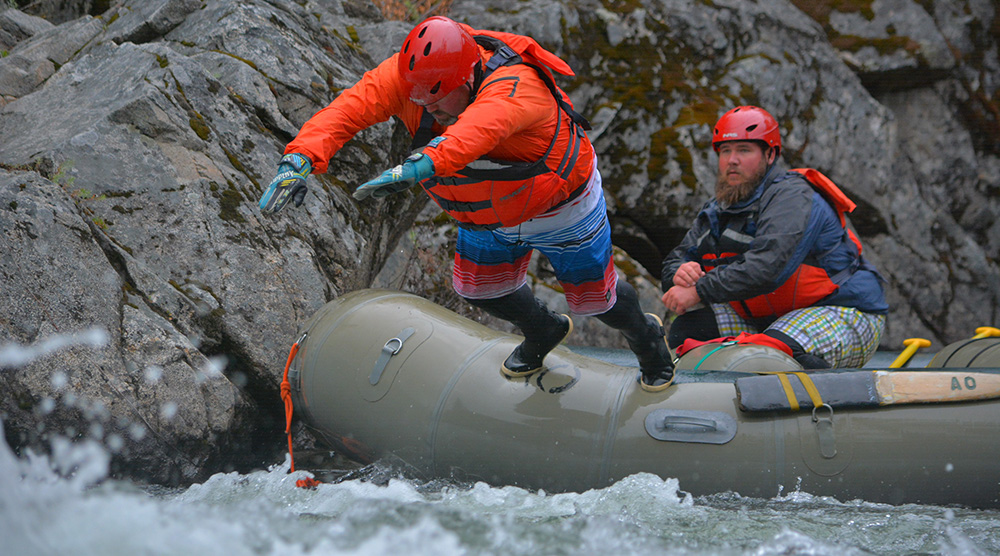 rafting swim test before class 5 rapids