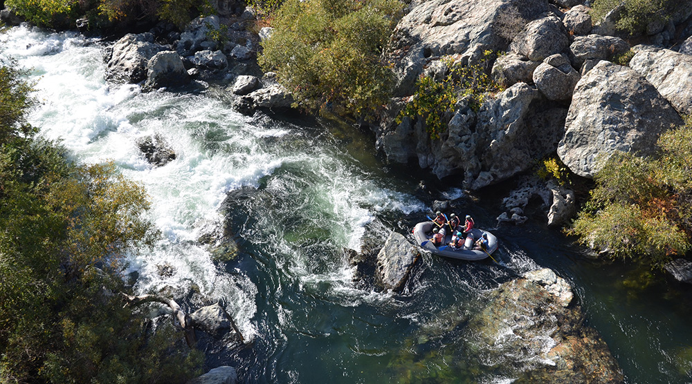 Fall Rafting on Goodwin Canyon