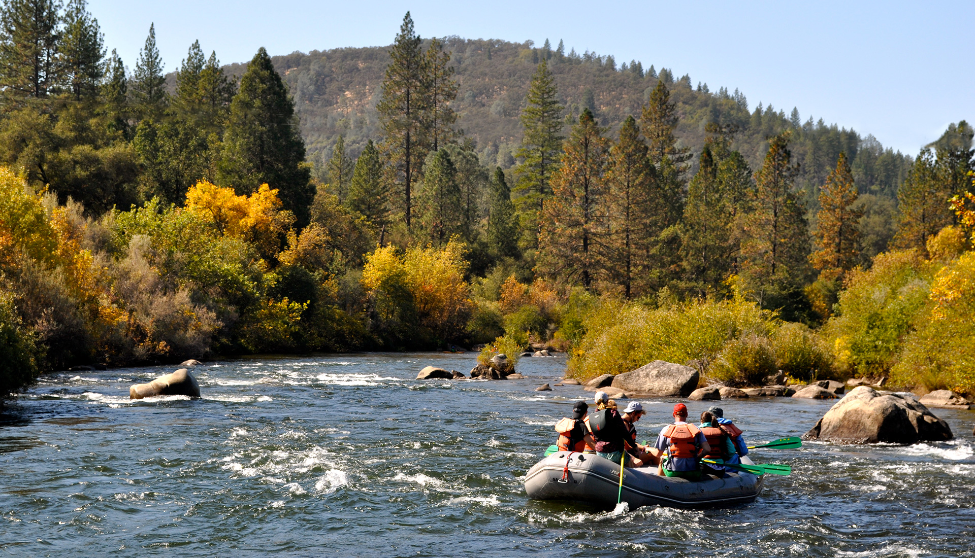 Fall Rafting in California