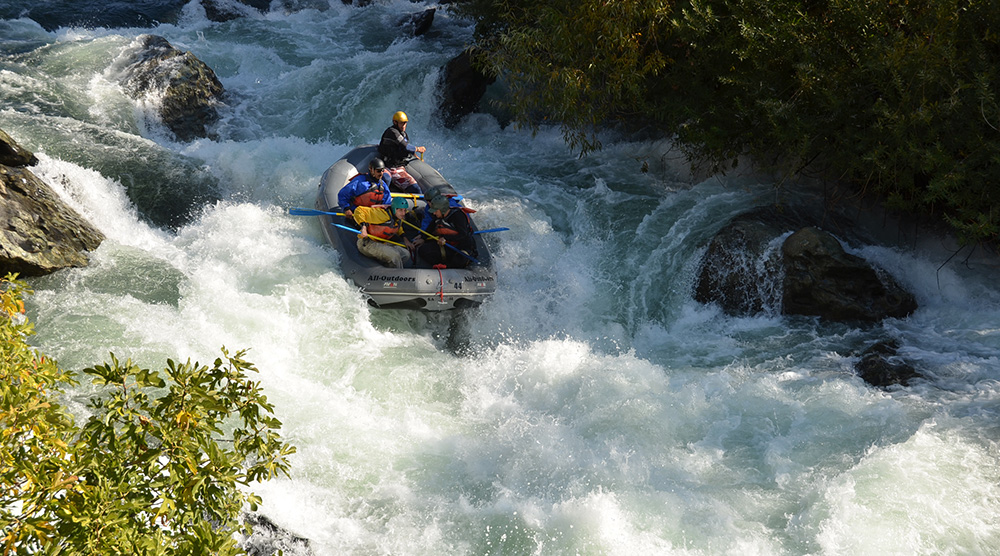 Fall Rafting on Goodwin Canyon