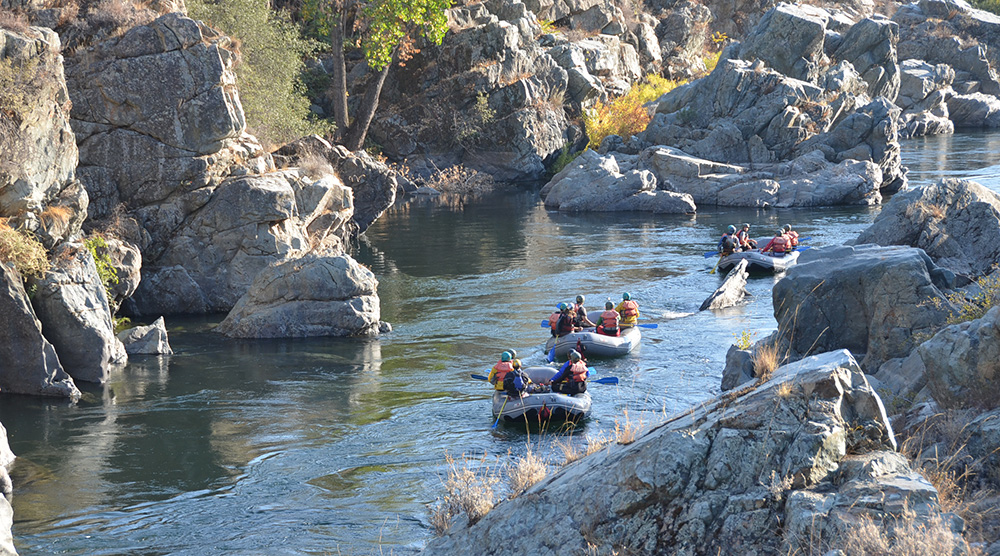 Fall Rafting on the Middle Fork American