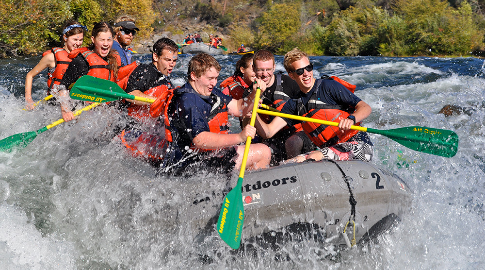 Fall Rafting on the South Fork American