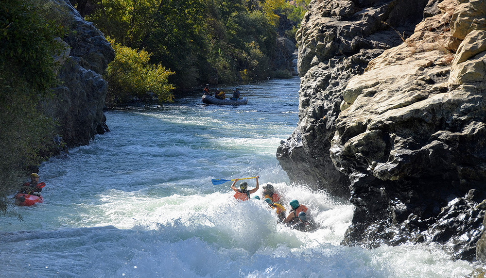 Goodwin Canon - The Closest Class IV Whitewater to the Bay Area