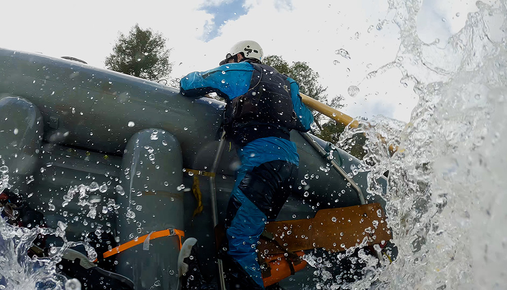 Raft Flip California Salmon