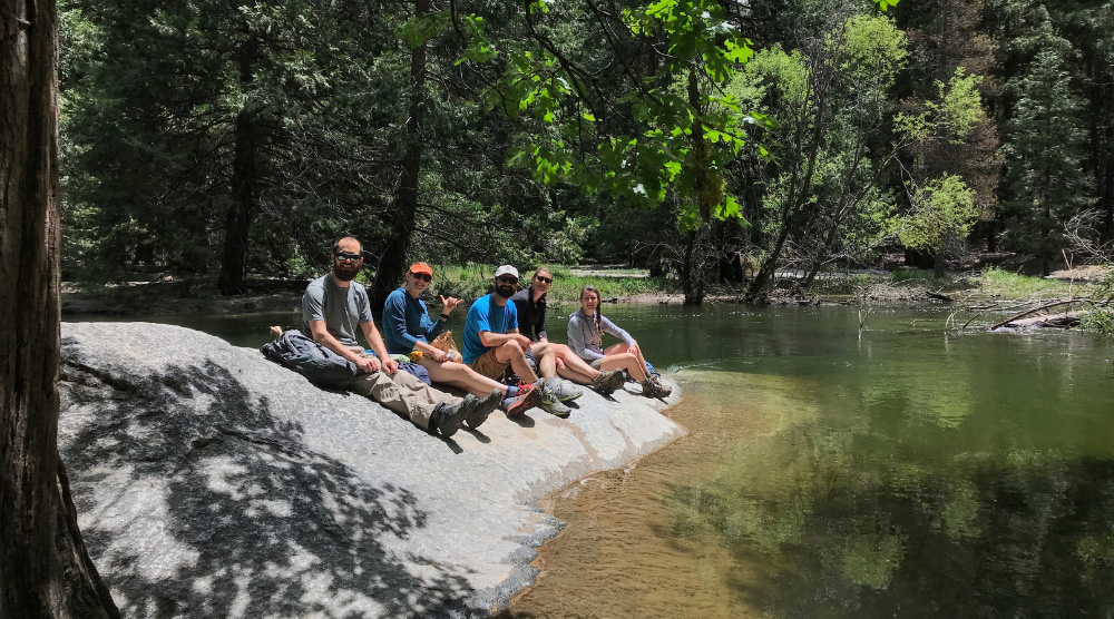 Hiking in Yosemite National Park