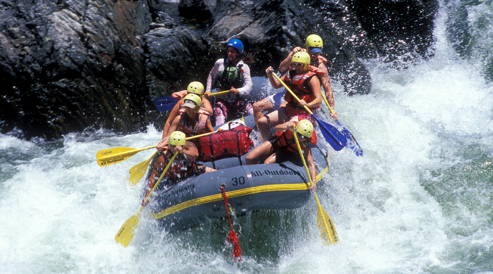 Class IV Ned's Gulch Rapid - Merced River