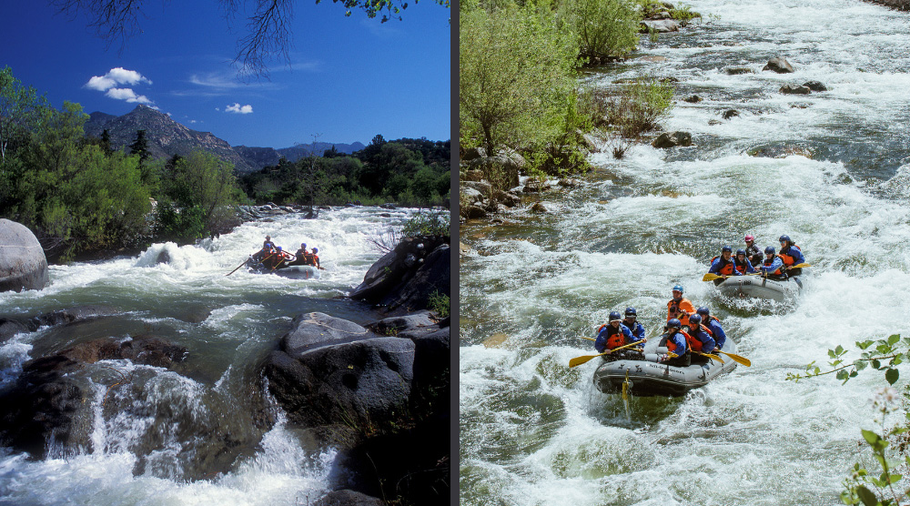 Spring Rafting in California