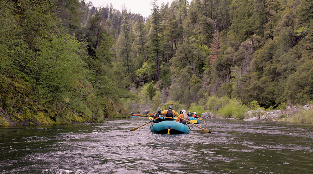 California Rafting in the Springtime