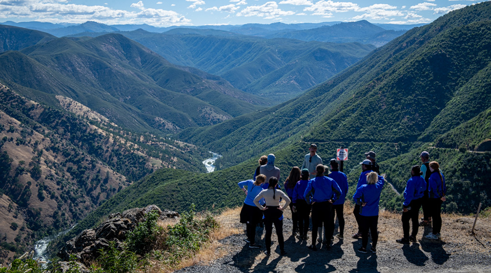 Overlooking the Tuolumne River