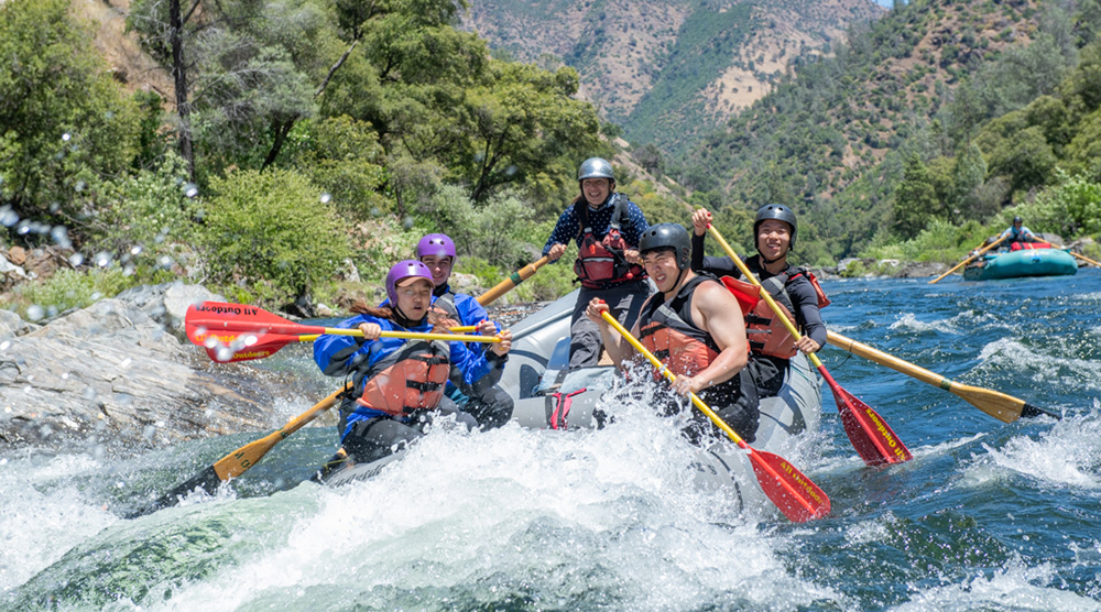 Rafting the Tuolumne River