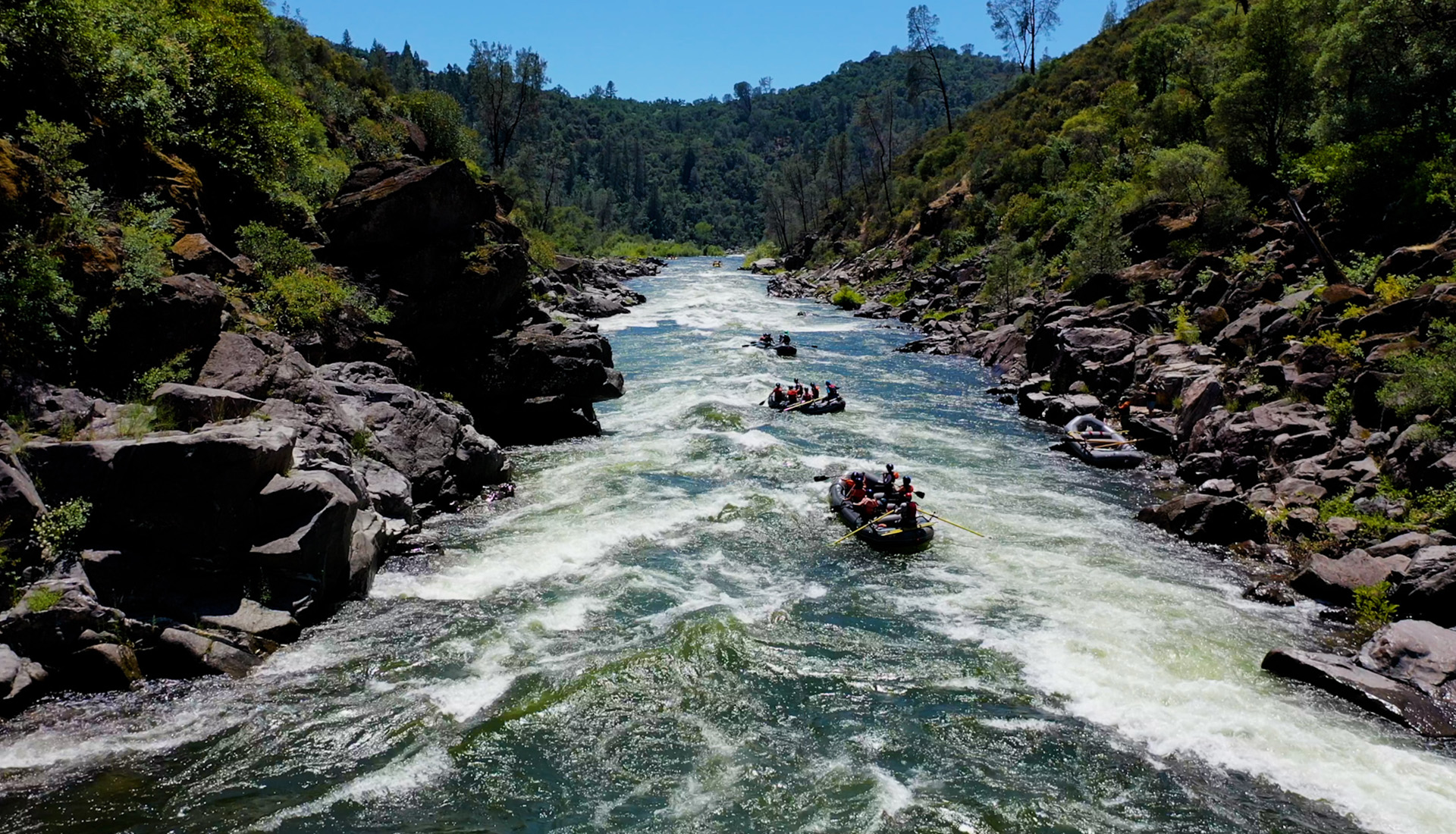 Haystack Canyon on the Lower Gorge, South Fork American River.