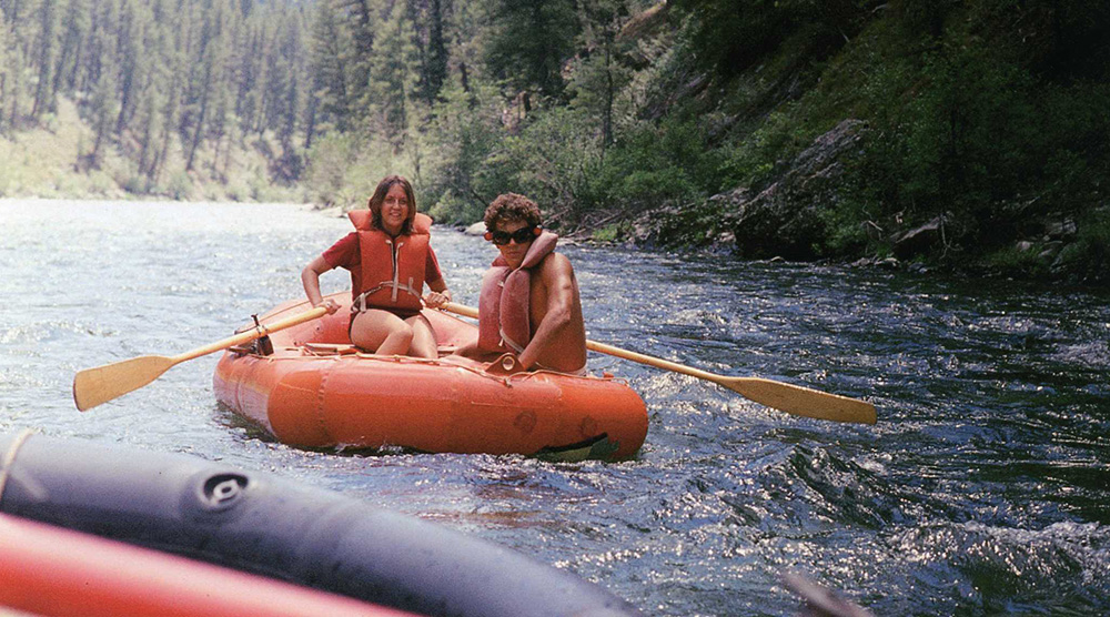 Armstrong family rafting trip on the Middle Fork Salmon