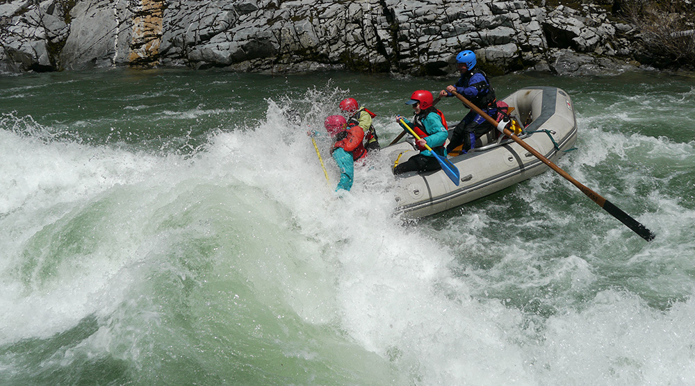 Big Waves on the Merced River