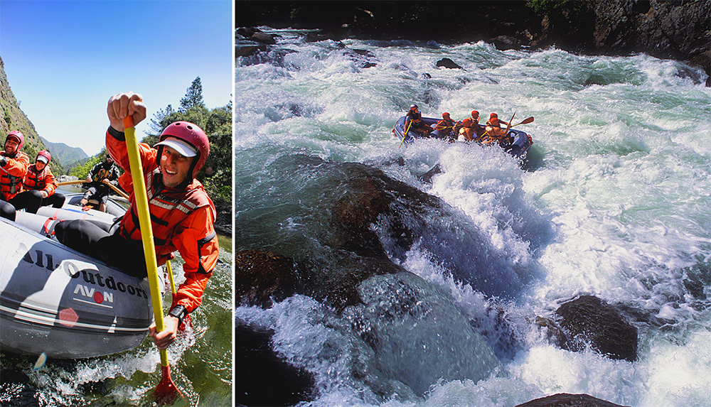 clavey falls - a technical boulder slalom