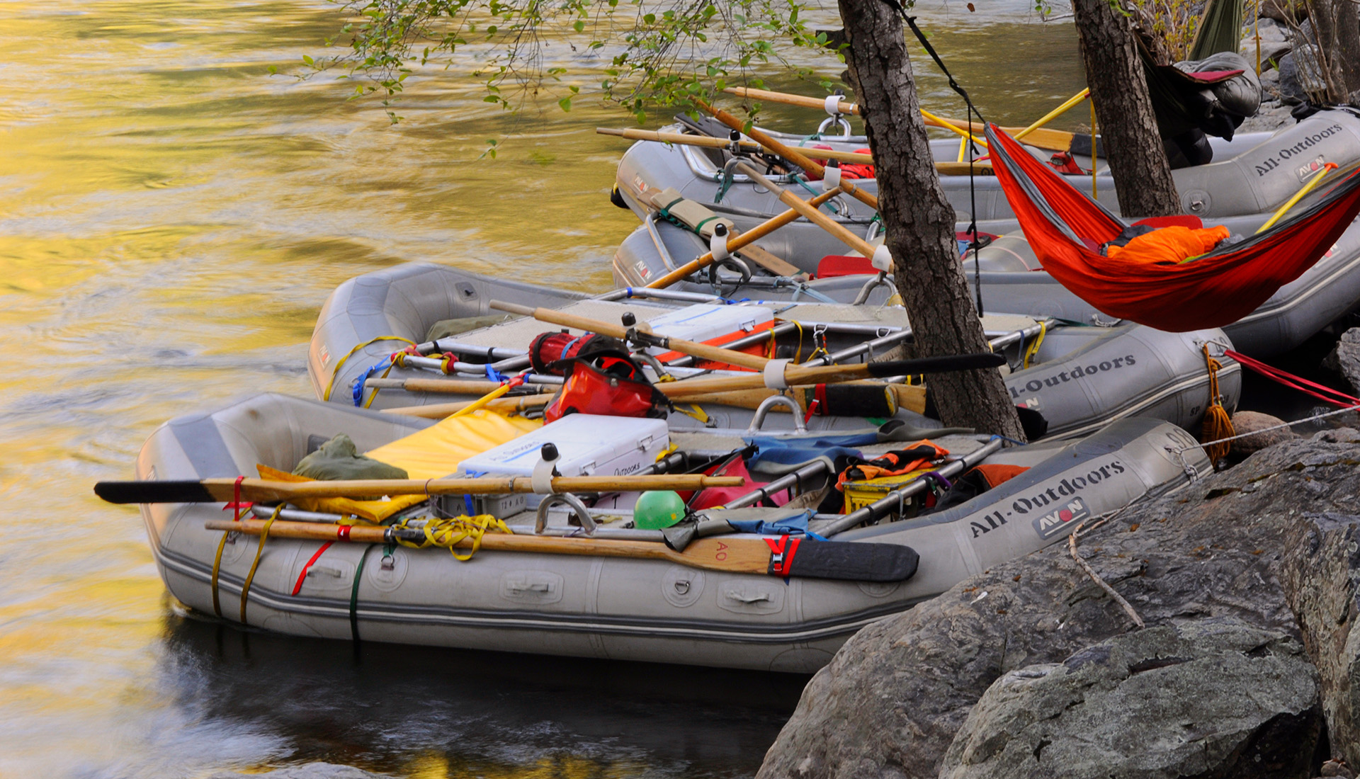 Clavey Camp on the Tuolumne