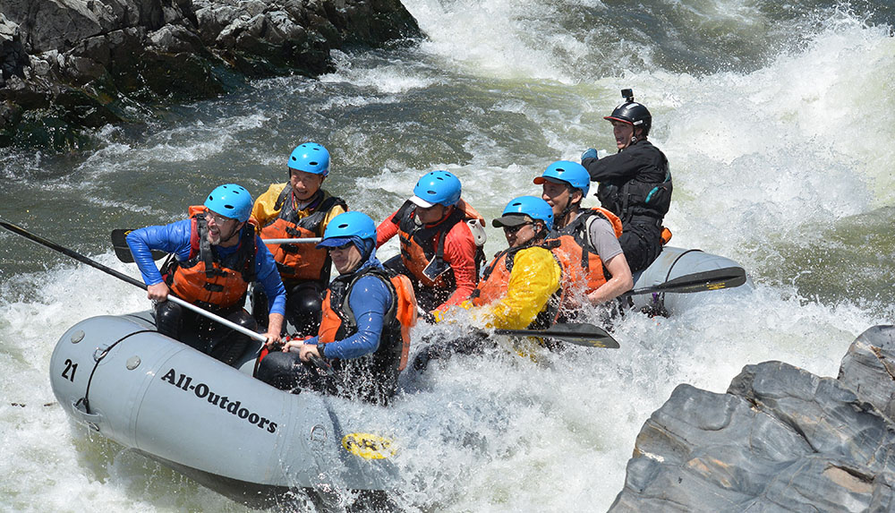 Rafting Satans Cesspool - American River