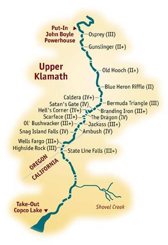 Upper Klamath River > 1-Day Rafting Trips